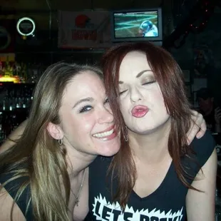 two women posing for a picture