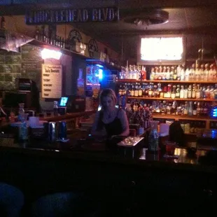 Bar with tvs