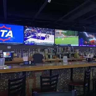 a view of the bar