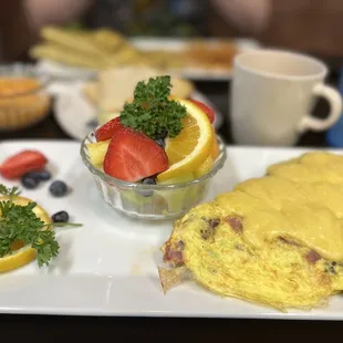 Three and Three omelette