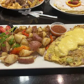 Three & Three Omlette