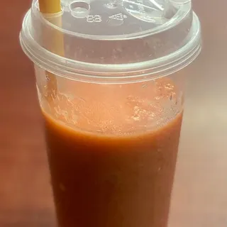 Papaya, Strawberry, Mango Smoothie