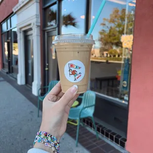 Lavender latte
