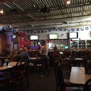 people sitting at tables