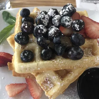 Belgian Waffle Breakfast