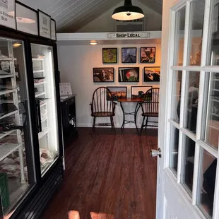 the inside of a store