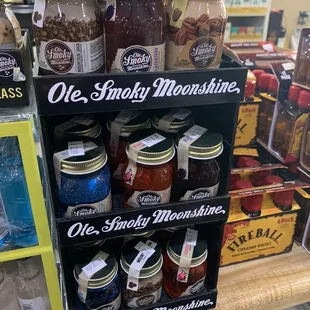 a display of old smoky moonss