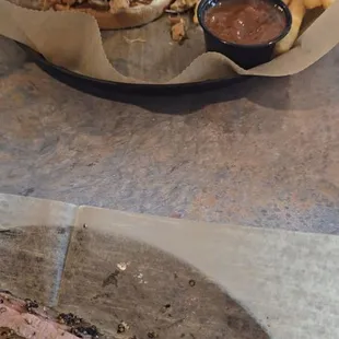 The chopped chicken sandwich!