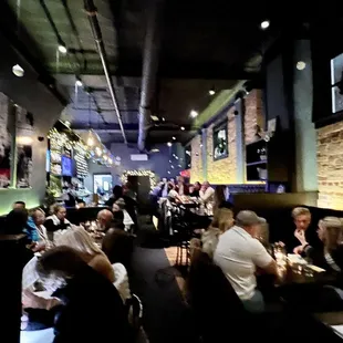 Downstairs dining area. Not as magical as 2nd floor but still intimate.