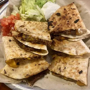 Texas TX Style Quesadillas