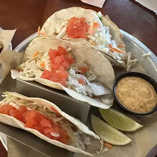 Fish taco grilled