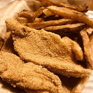 Fried catfish plate $16 on 3/16/2022 1pm