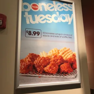 Special deal :TUESDAY