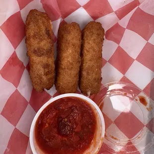 Mozzarella sticks