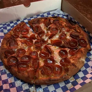 Pepperoni Pizza.