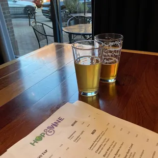 Great draft beers at Hop &amp; Vine