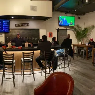 Bar area, taproom
