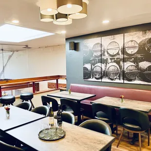 The loft at Hop &amp; Vine is available for private events for groups of 10-20.
