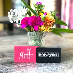 H&amp;V Gift Cards Available. Perfect for the wine or beer lover in your life.