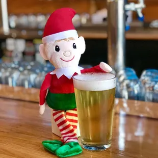 Holiday Cheers. 18 Beers on Tap
