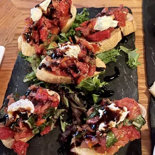 Garden Tomato Bruschetta