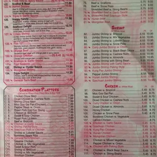 menu, sushi and sashimi