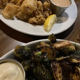 Maple Glaze Brussels Sprouts