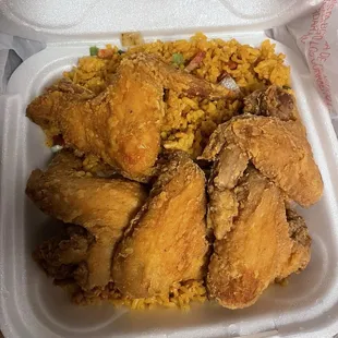 Chicken wings with PFR