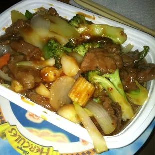 Beef and Garlic Sauce