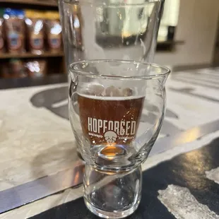 A taster glass we were gifted