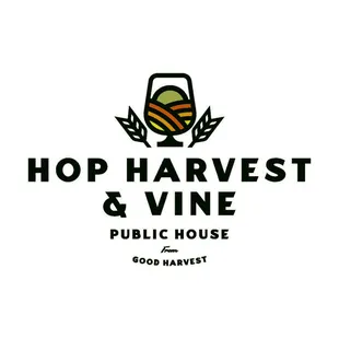 hop harvest and vine logo