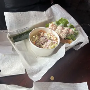 Lobster roll! Really good!