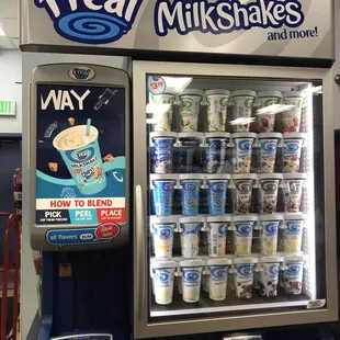 A milkshake machine- delish!