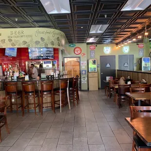 Unexpectedly more of a bar atmosphere than a restaurant