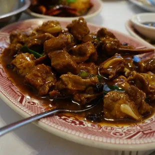 Spare ribs in Black Bean Sauce