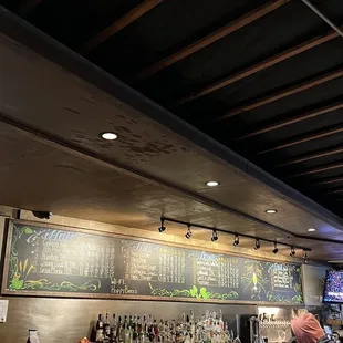 a man sitting at the bar