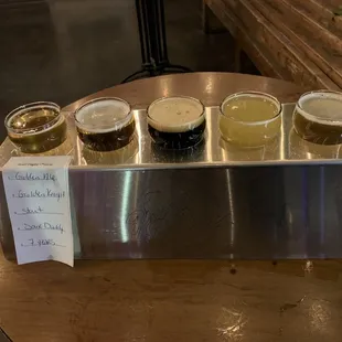 Beer flight