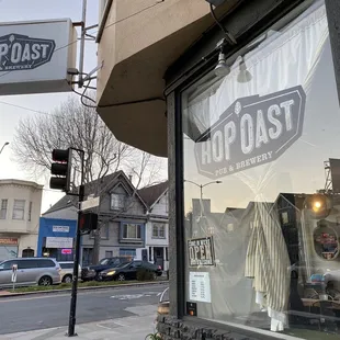 the outside of the building