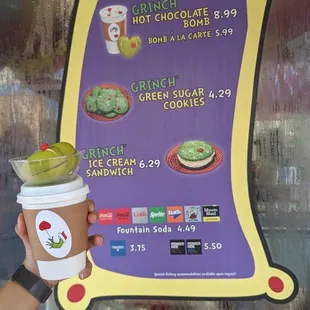 Grinch Hot Chocolate Bomb