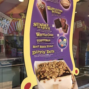 Sundae on a stick, so good!