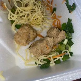 "Chicken" tried a couple pieces and my household unanimously agrees these are disgusting