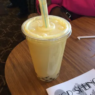 Mango Frozen Bubble Tea