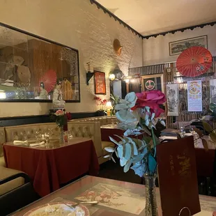 Interior of the restaurant