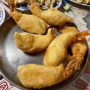Deep Fried Prawns