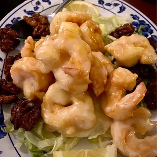 Honey Walnut Prawns