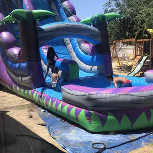 A hot day needed some fun and hop skip and a jump came through thank you guys!!