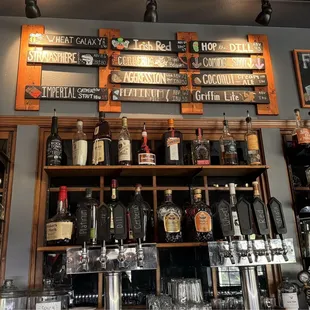 The selection varies from week to week but it's always cold and fresh and your hosts are always friendly and attentive.