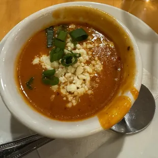 Roasted bell pepper soup