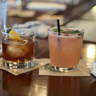 Brown Sugar Old Fashion and a Buckberry