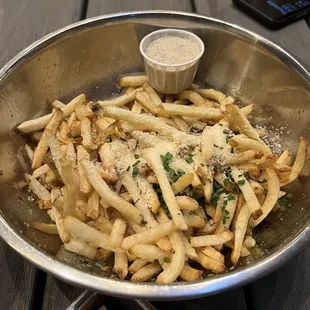 Parmesan truffle fries